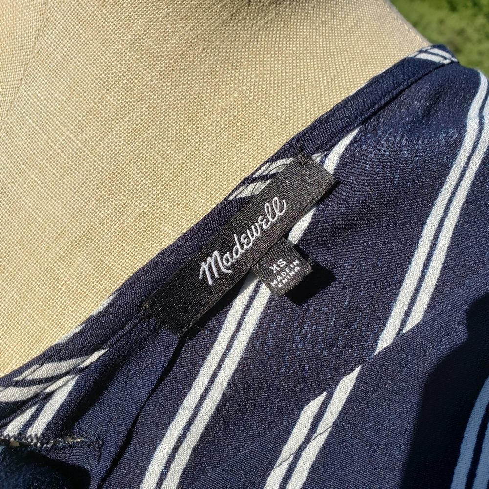 Madewell Striped Plaza Shift Dress - Picture 6 of 8